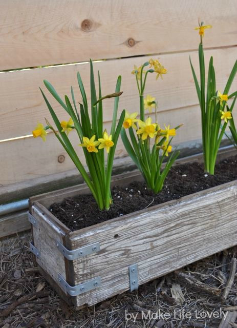 Best ideas about DIY Planter Boxes
. Save or Pin DIY Rustic Wood Planter Box Make Life Lovely Now.