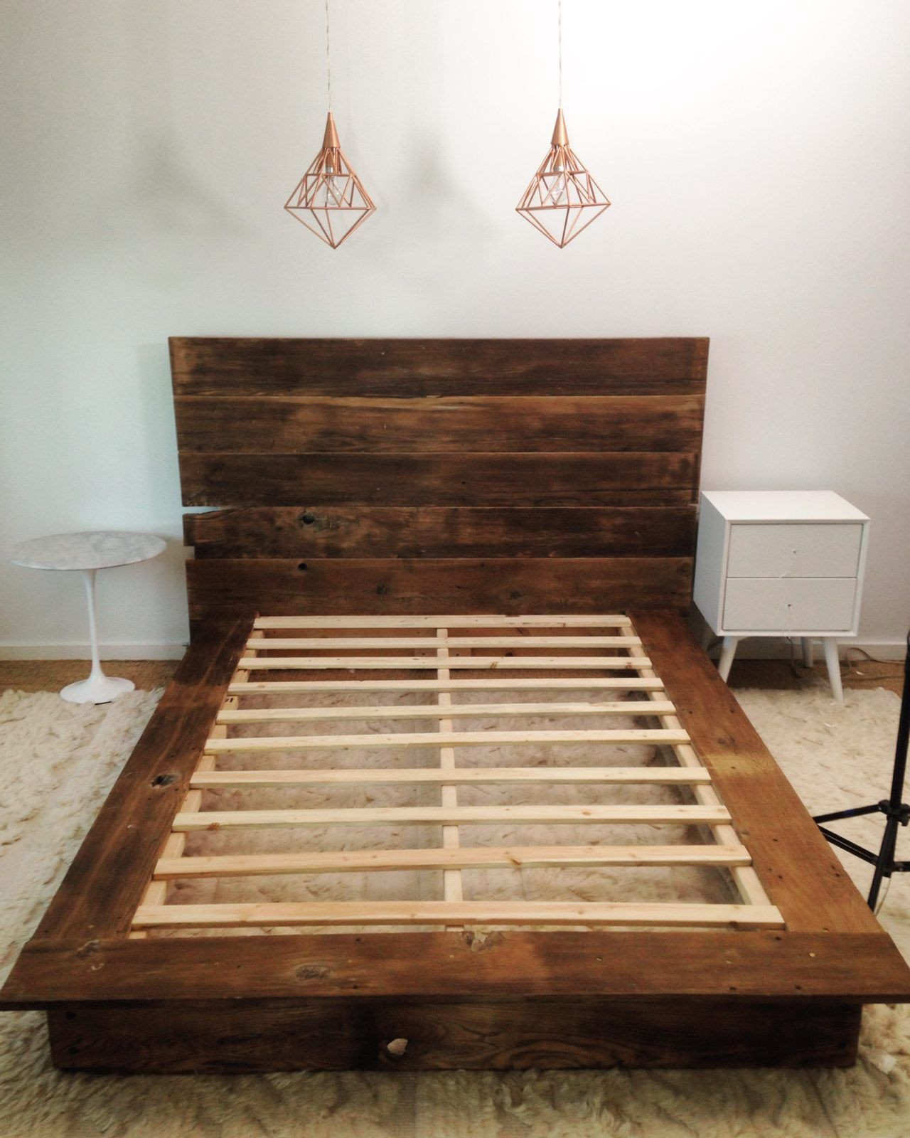 Best ideas about DIY Platform Bed Frame Queen
. Save or Pin DIY Reclaimed Wood Platform Bed in 2019 Home Now.