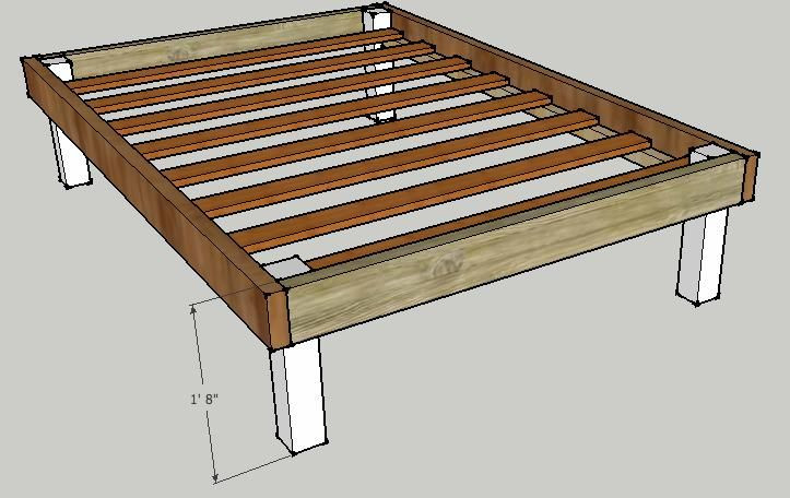 Best ideas about DIY Platform Bed Frame Queen
. Save or Pin Make Your Own Platform Bed Now.