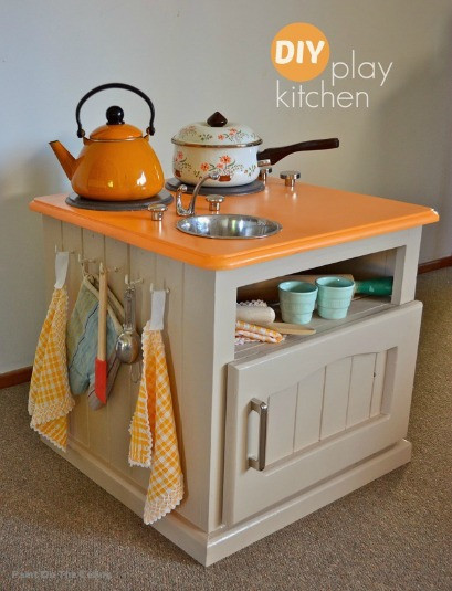 Best ideas about DIY Play Kitchen Plans
. Save or Pin 10 DIY Play Kitchen Ideas Now.