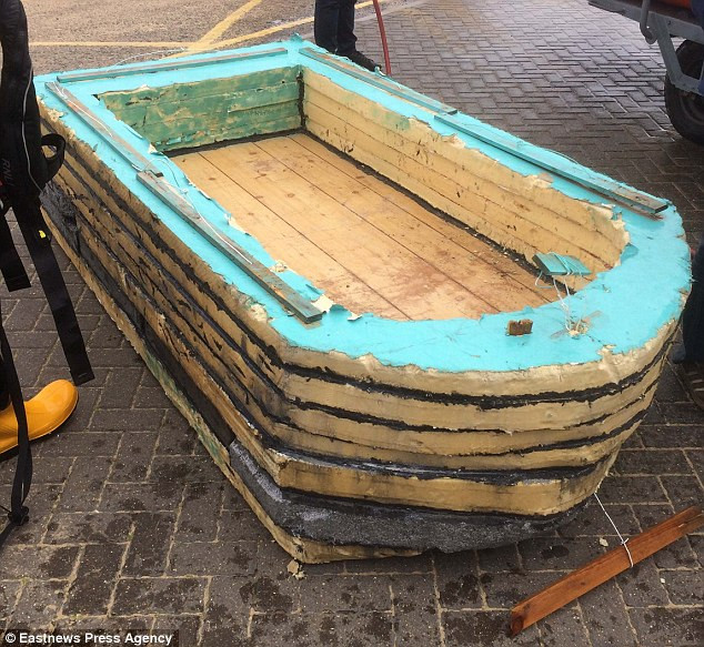 Best ideas about DIY Plywood Boat
. Save or Pin Es fishermen rescued from £9 DIY boat made with wire Now.