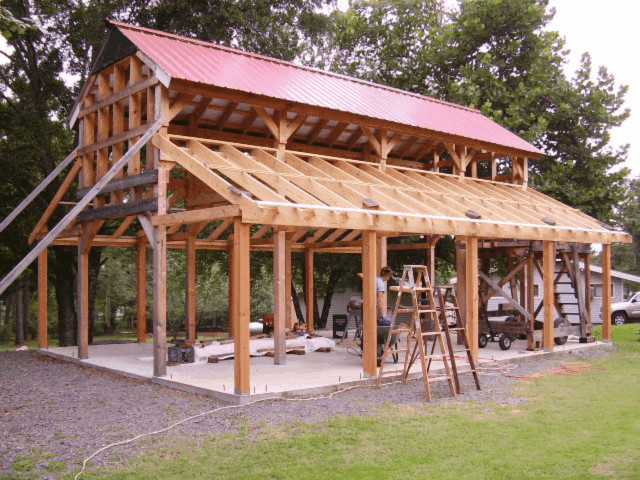 Best ideas about DIY Pole Barn Plans
. Save or Pin LOWER RAFTERS FOR THE MONITOR BARN Diy Now.