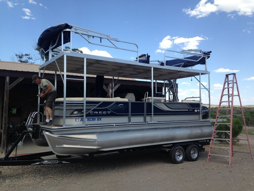 Best ideas about DIY Pontoon Boat Kits
. Save or Pin Pontoon Upper Deck Kit 8x8ft Now.