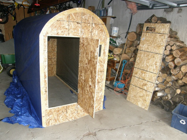 Best ideas about DIY Portable Ice Fishing Shelter
. Save or Pin BWCA Homemade portable collapsible ice hut Boundary Now.