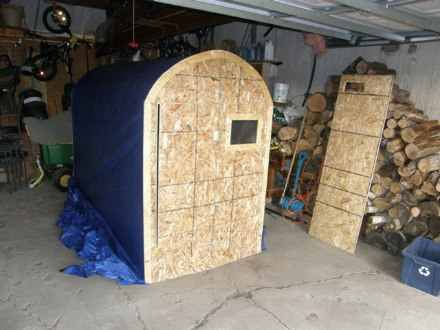 Best ideas about DIY Portable Ice Fishing Shelter
. Save or Pin BWCA Homemade portable collapsible ice hut Boundary Now.