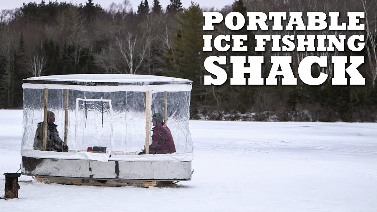 Best ideas about DIY Portable Ice Fishing Shelter
. Save or Pin DIY PORTABLE Ice Fishing Shack Now.