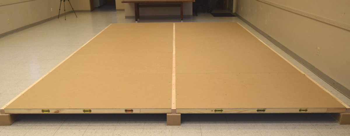 Best ideas about DIY Portable Stage
. Save or Pin How to Build a Portable Floor – Non warping patented Now.