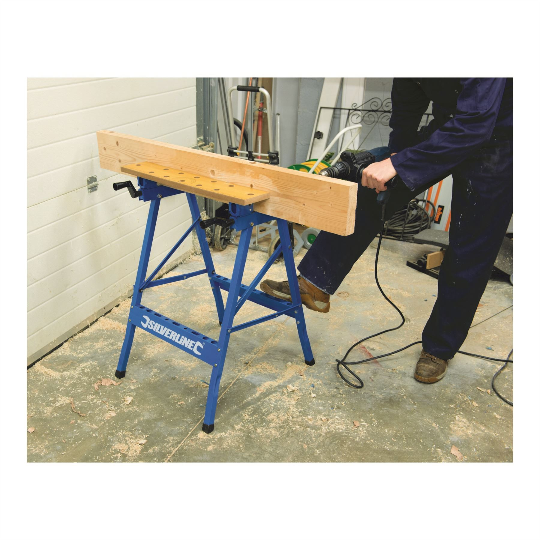 Best ideas about DIY Portable Workbench
. Save or Pin HEAVY DUTY FOLDABLE WORKBENCH PORTABLE BENCH WORK CLAMPING Now.