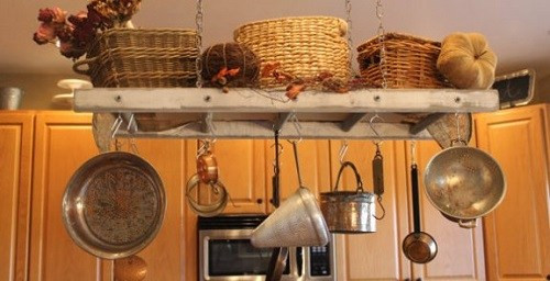 Best ideas about DIY Pot And Pan Rack
. Save or Pin DIY Hanging a Kitchen Pot Rack Now.