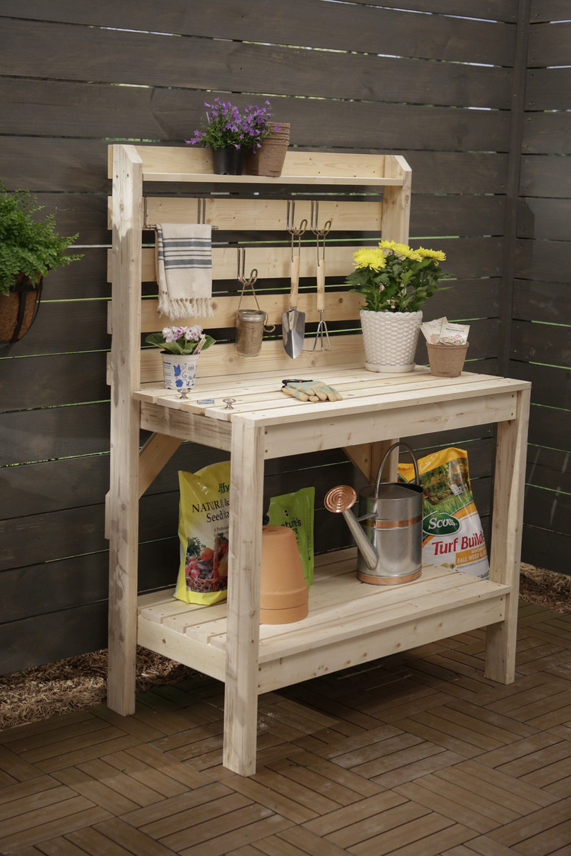 Best ideas about DIY Potting Benches
. Save or Pin Simple 2x4 Potting Bench Now.