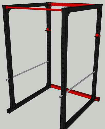 Best ideas about DIY Power Rack Metal
. Save or Pin Homemade Steel Power Rack All Things Gym Now.