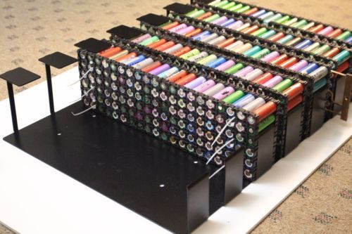 Best ideas about DIY Powerwall 18650
. Save or Pin Battery Rack Mounting System for Lithium Ion Cells Now.