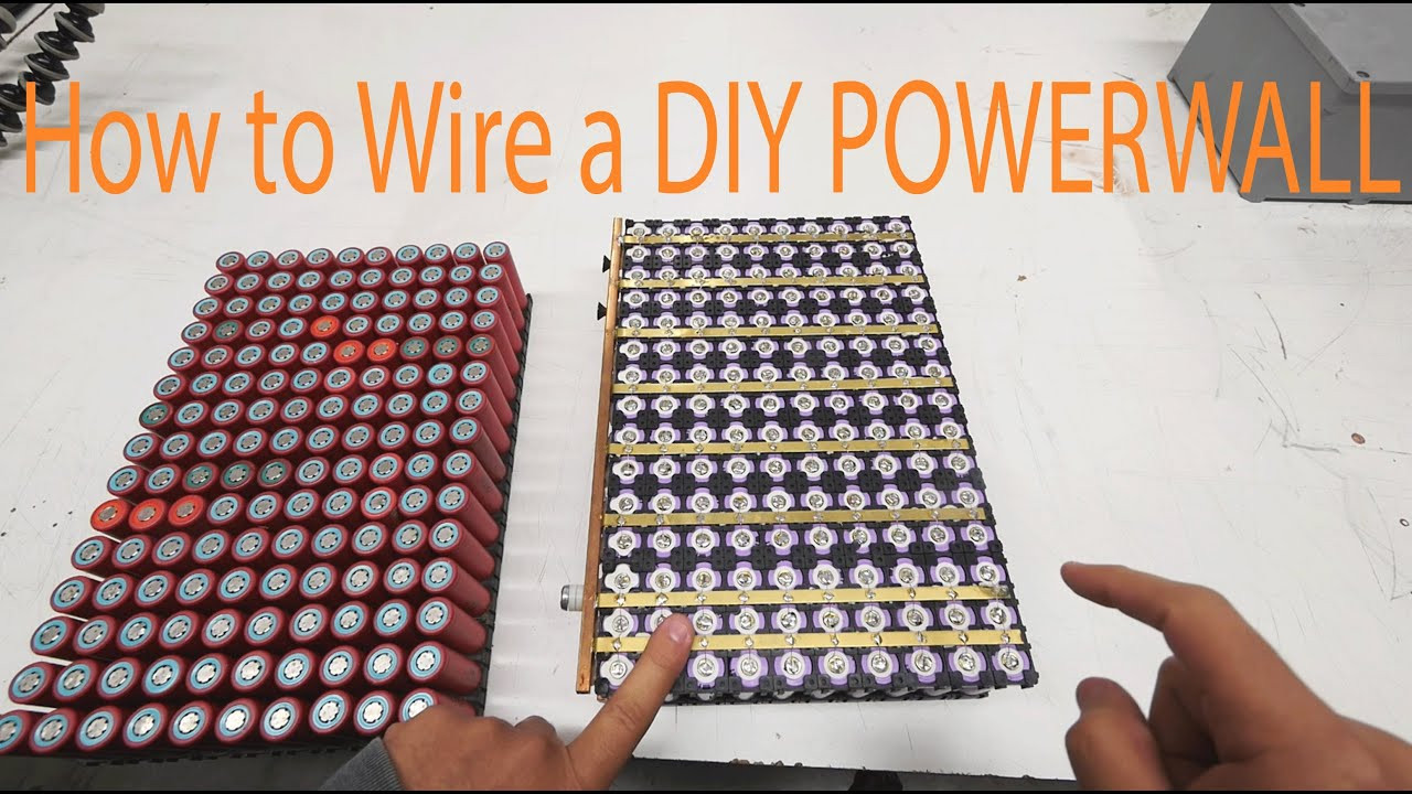Best ideas about DIY Powerwall 18650
. Save or Pin How to wire A DIY Tesla Powerwall Now.