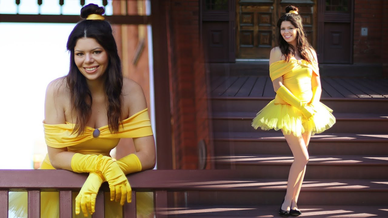 Best ideas about DIY Princess Costumes For Adults
. Save or Pin BELLE DIY DISNEY PRINCESS COSTUME Now.