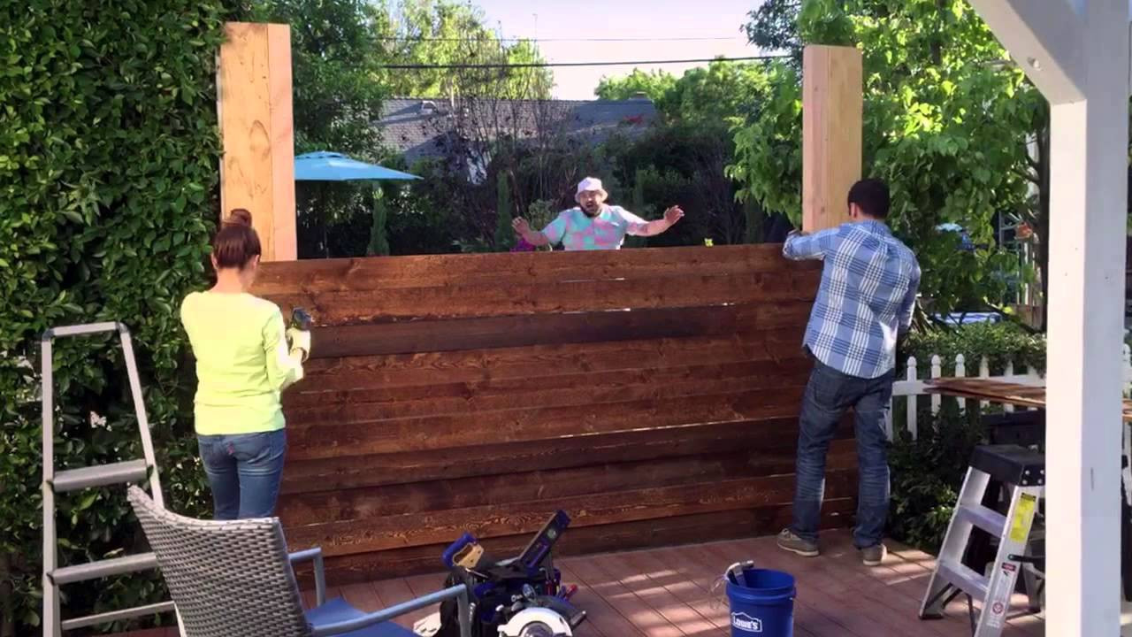 Best ideas about DIY Privacy Fence
. Save or Pin DIY Privacy Fence Lowe s Hypermade Now.