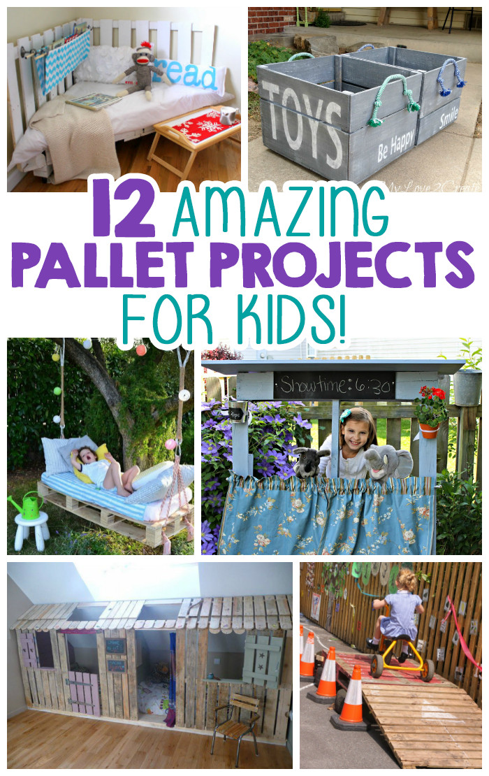 Best ideas about DIY Projects Kids
. Save or Pin 12 Amazing Pallet Projects For Kids Now.