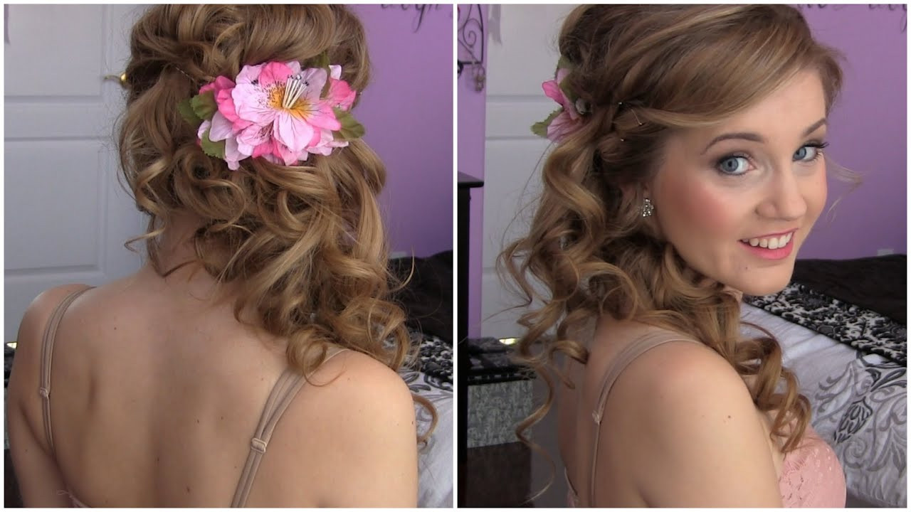 Best ideas about DIY Prom Hair
. Save or Pin Side Swept Cascading Curls Easy DIY Prom HAIR TUTORIAL Now.