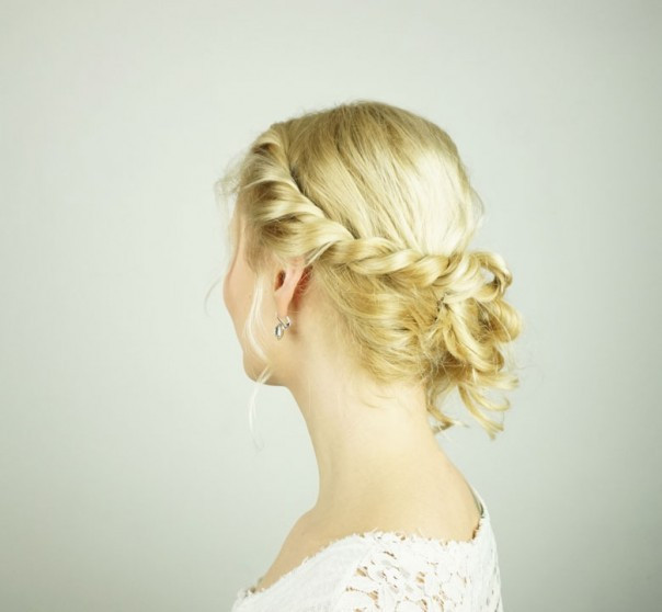 Best ideas about DIY Prom Hair
. Save or Pin Easy DIY prom hairstyle for girls with short to medium Now.