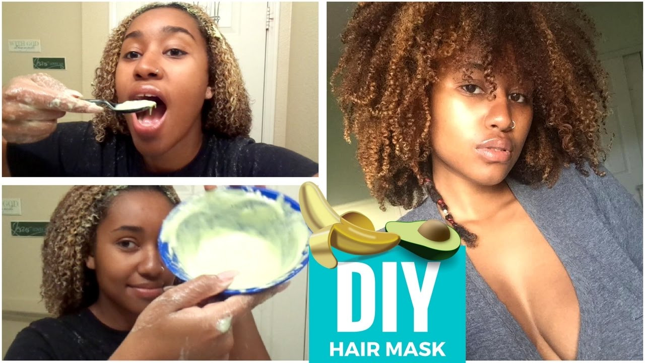 Best ideas about DIY Protein Hair Mask
. Save or Pin DIY HAIR MASK for Dry Natural Hair Mayo Avocado Banana Now.