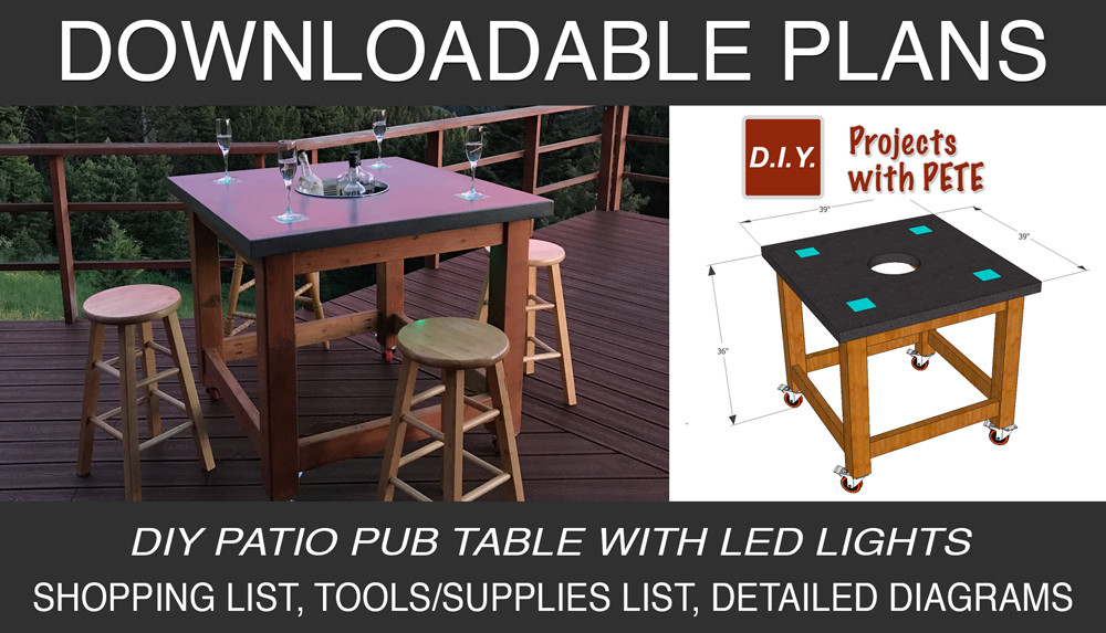 Best ideas about DIY Pub Table Plans
. Save or Pin DIY PETE on Gumroad Now.