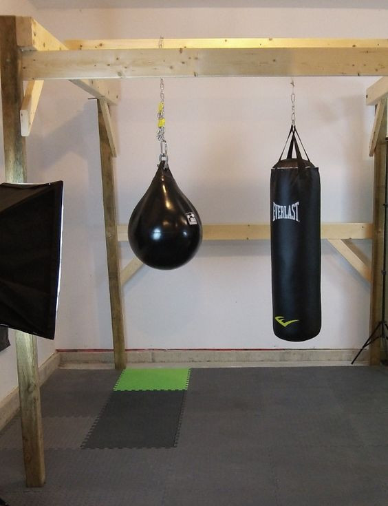 Best ideas about DIY Punch Bag Stand
. Save or Pin The Home Made Boxing Gym Guide Now.