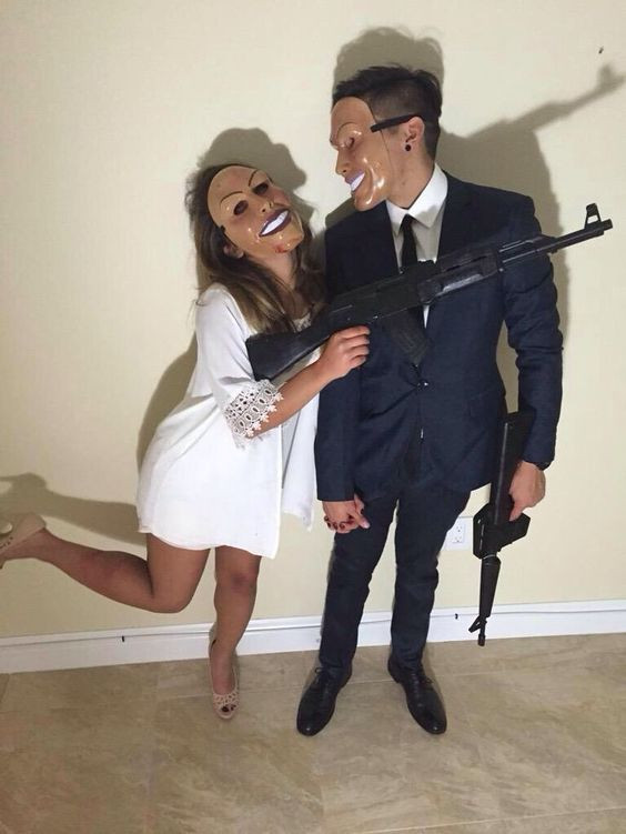 Best ideas about DIY Purge Costume
. Save or Pin 50 of the Most Creative Couples Costumes For All Events Now.