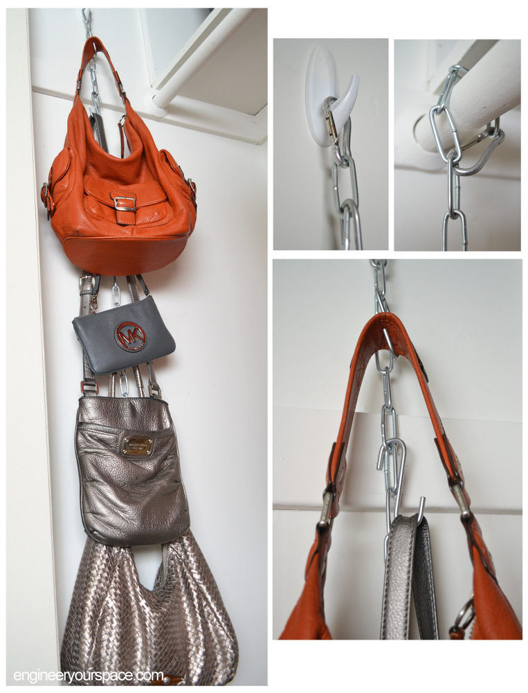 Best ideas about DIY Purse Organizer For Closet
. Save or Pin DIY Hanging Purse Organizer Now.