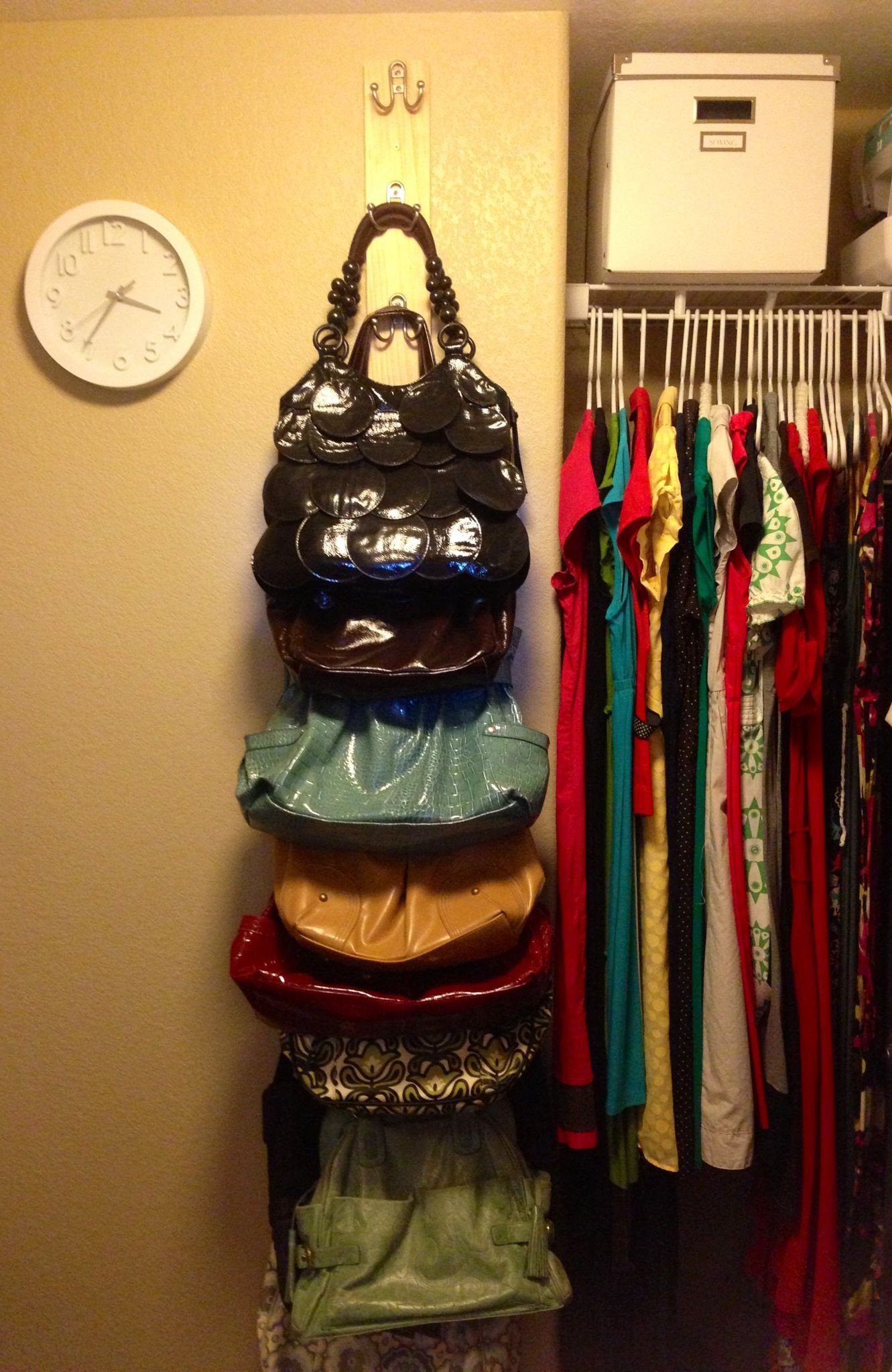 Best ideas about DIY Purse Organizer For Closet
. Save or Pin 20 Bedroom Organization Tips To Make The Most A Small Now.