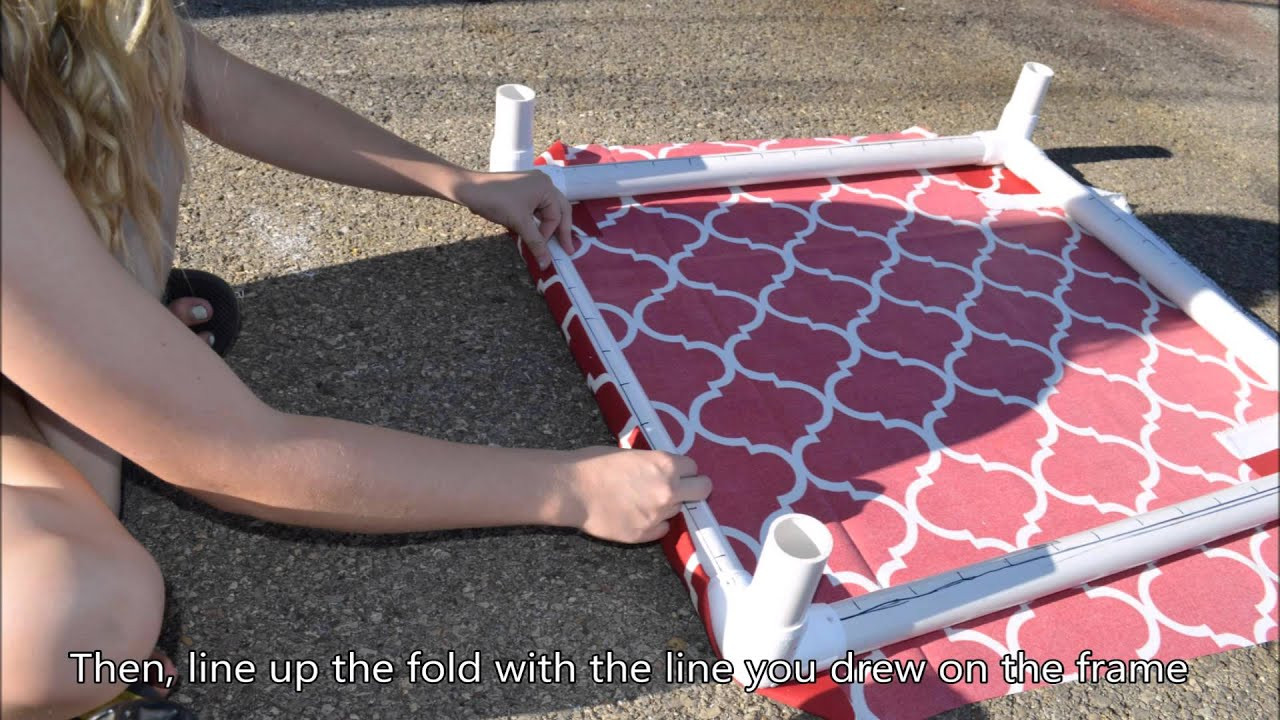 Best ideas about DIY Pvc Dog Bed
. Save or Pin How to build a PVC Dog Bed Now.