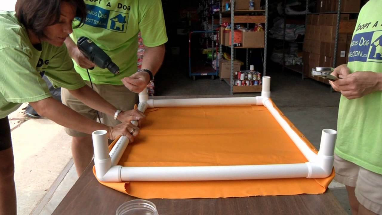 Best ideas about DIY Pvc Dog Bed
. Save or Pin How to make an Elevated Dog Bed Now.