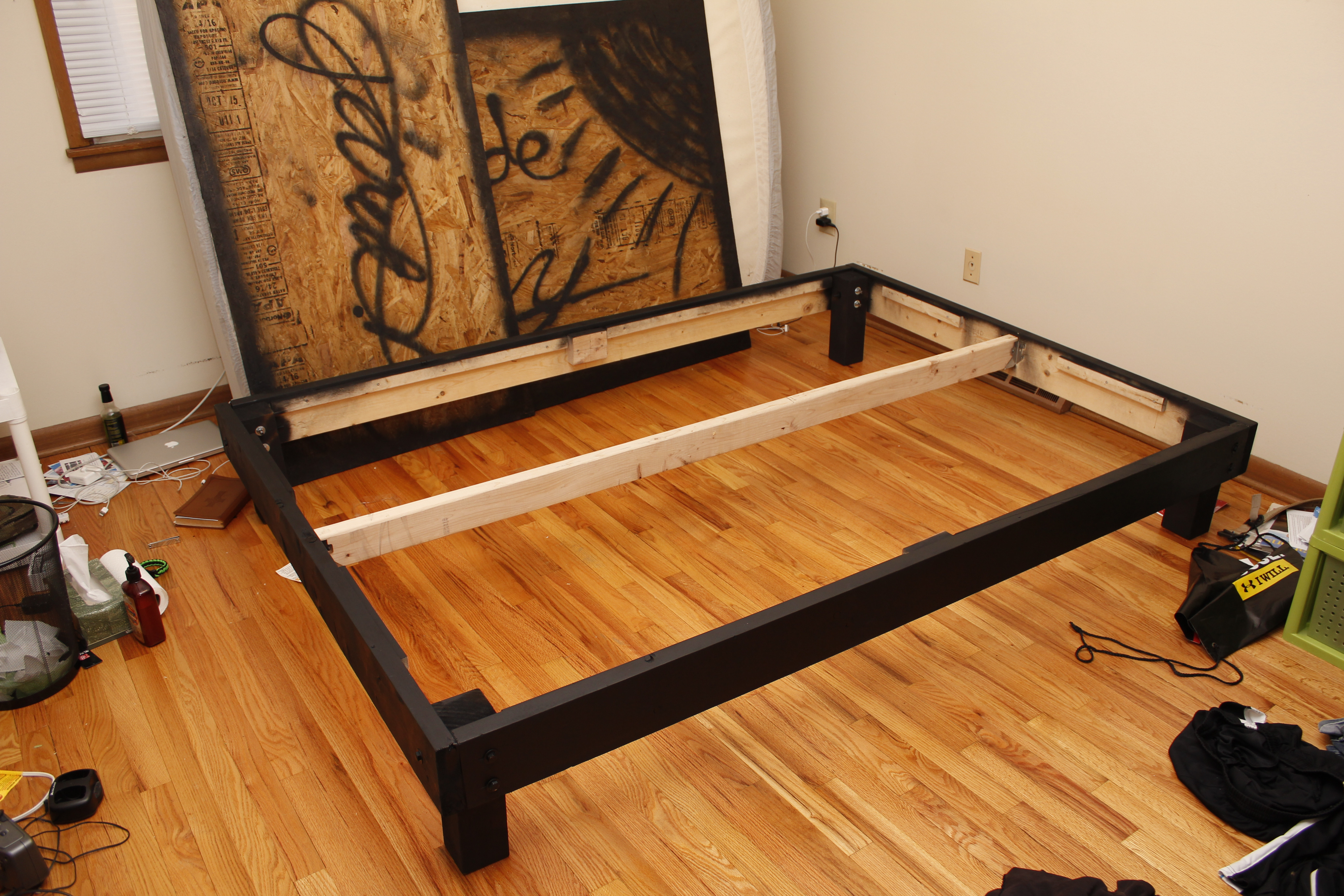 Best ideas about DIY Queen Bed Plans
. Save or Pin DIY Queen size platform bed Now.