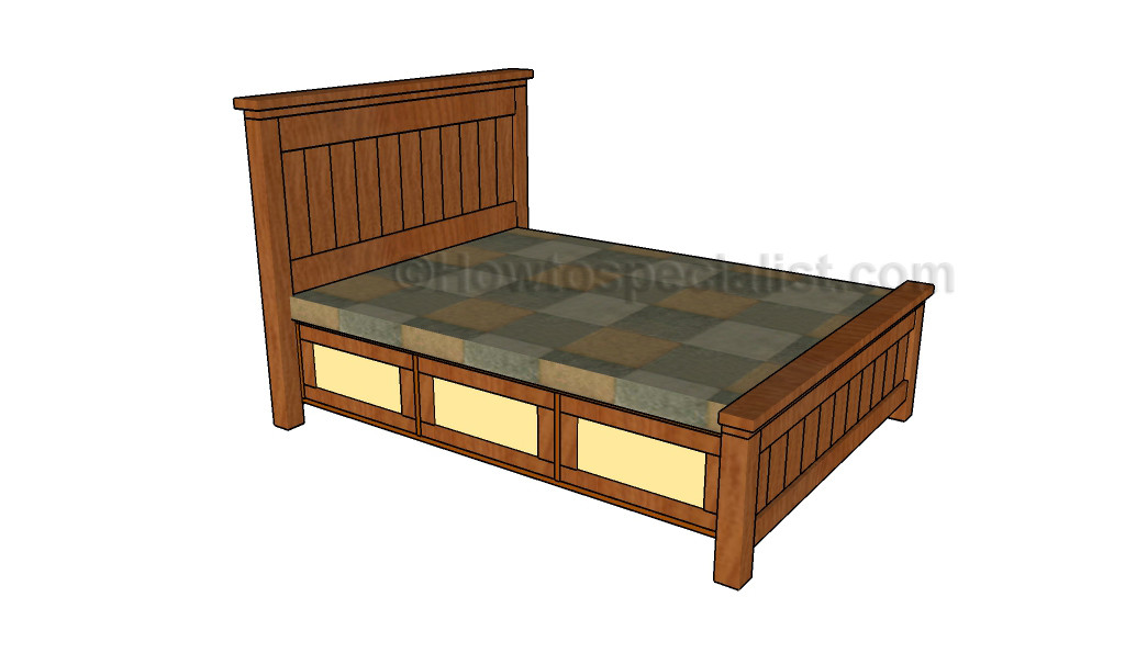 Best ideas about DIY Queen Bed Plans
. Save or Pin Queen size storage bed plans Now.