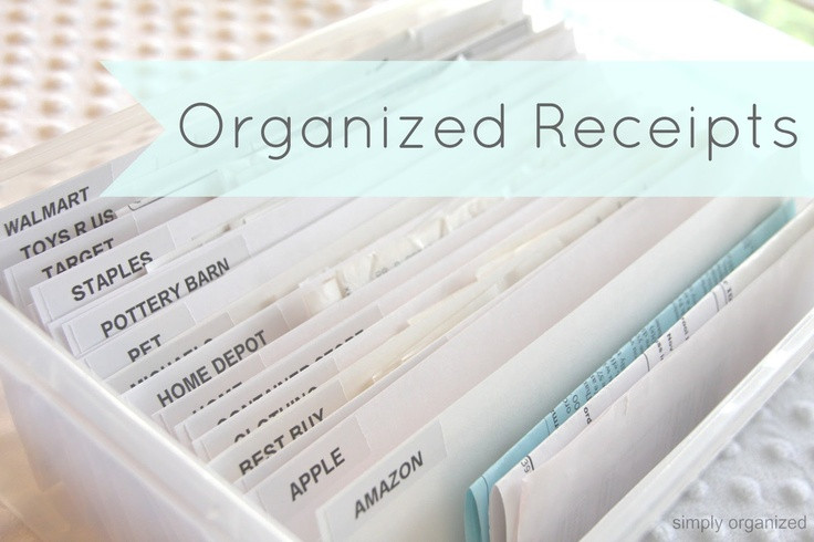 Best ideas about DIY Receipt Organizer
. Save or Pin 25 best ideas about Organize Receipts on Pinterest Now.
