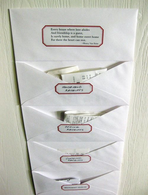 Best ideas about DIY Receipt Organizer
. Save or Pin A simple and inexpensive DIY receipt organizer Now.
