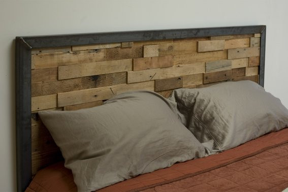 Best ideas about DIY Reclaimed Wood Headboards
. Save or Pin 21 Wood headboard design ideas The Grey Home Now.