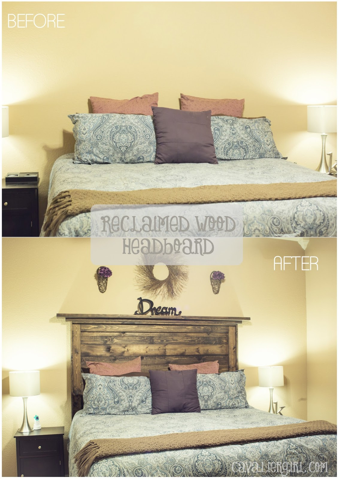 Best ideas about DIY Reclaimed Wood Headboards
. Save or Pin Cavalier Girl DIY Ana White Reclaimed Wood Headboard Now.
