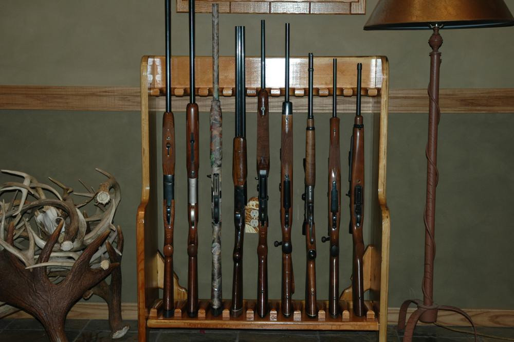 Best ideas about DIY Rifle Rack
. Save or Pin Homemade Gun Cabinet Plans PDF Woodworking Now.