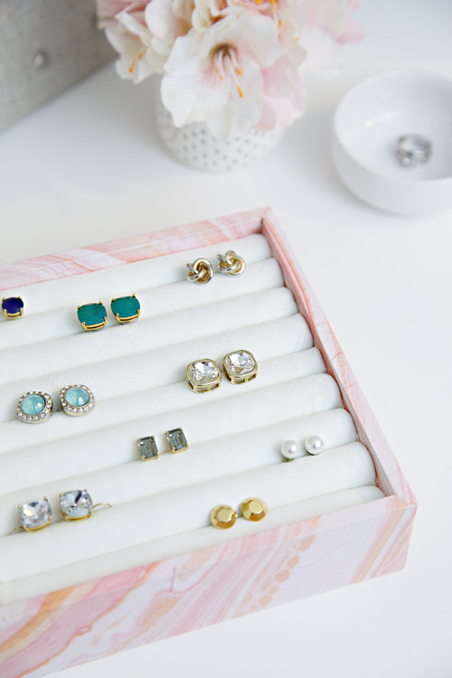 Best ideas about DIY Ring Organizer
. Save or Pin IHeart Organizing DIY Ring & Earring Jewelry Organizer Now.