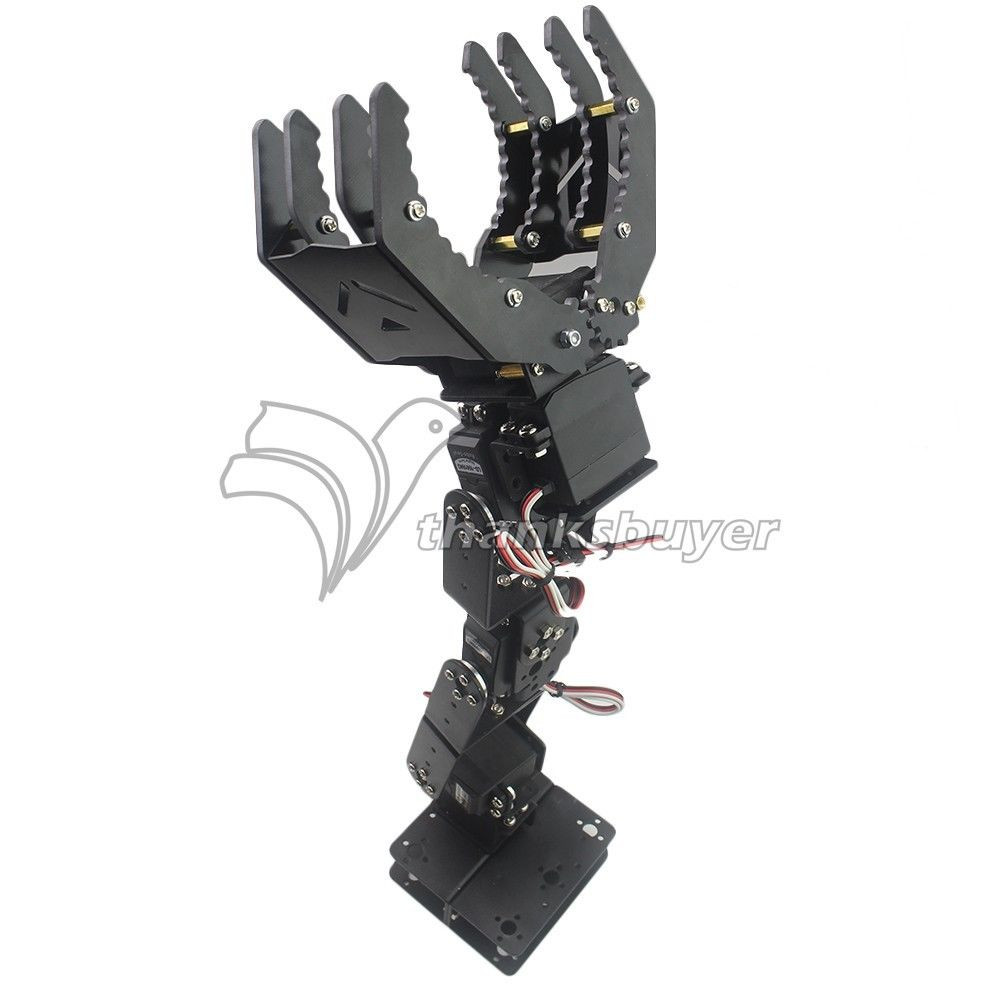 Best ideas about DIY Robot Arm Kit Educational Robotic Claw Set
. Save or Pin 6DOF Robot Mechanical Arm Hand Clamp Claw Manipulator Now.