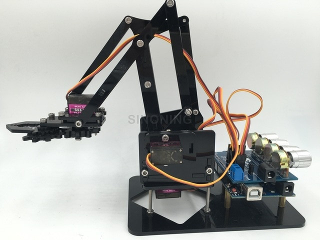 Best ideas about DIY Robot Arm Kit Educational Robotic Claw Set
. Save or Pin Arduino Robot Arm NI43 Regardsdefemmes Now.