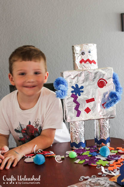 Best ideas about DIY Robot For Kids
. Save or Pin How To Make A Robot For Kids Craft Tutorial Now.