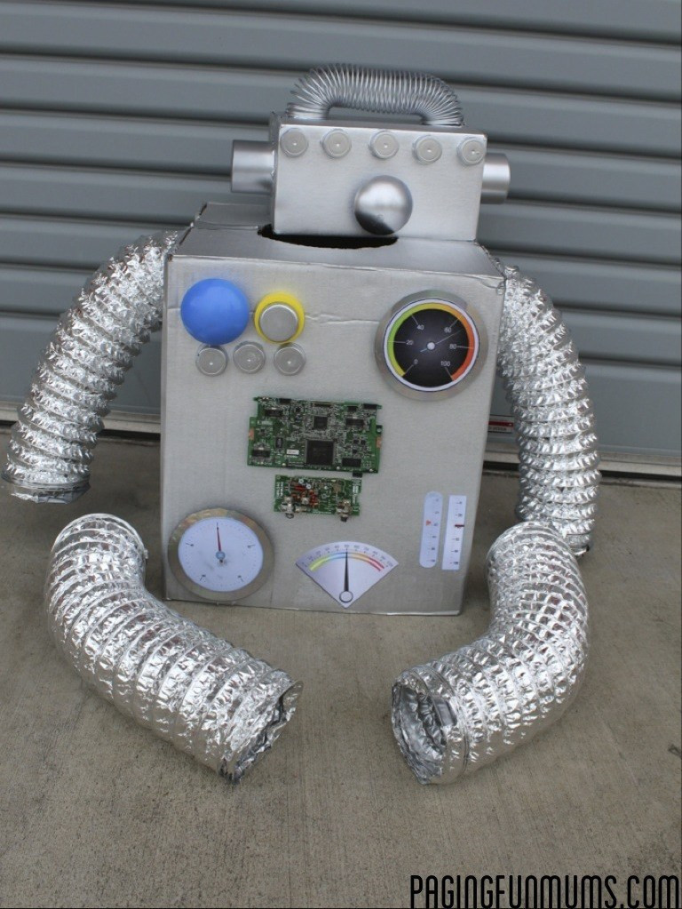 Best ideas about DIY Robot For Kids
. Save or Pin How to make the coolest Robot Costume Ever Now.
