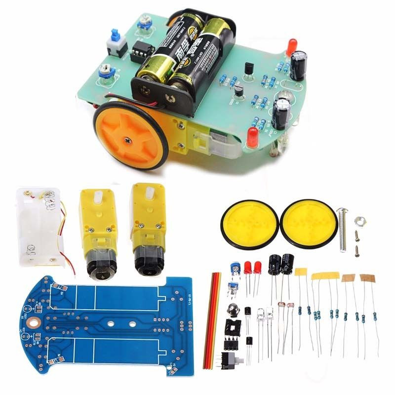 Best ideas about DIY Robotics Kit
. Save or Pin Smart Tracking Robot Car DIY Kits With Reduction Motor Now.