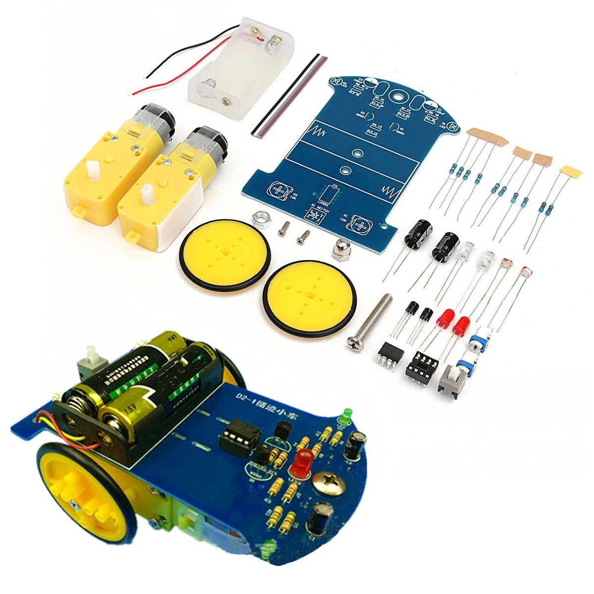 Best ideas about DIY Robotics Kit
. Save or Pin DIY Smart Tracking Robot Car Electronic Kit With Reduction Now.
