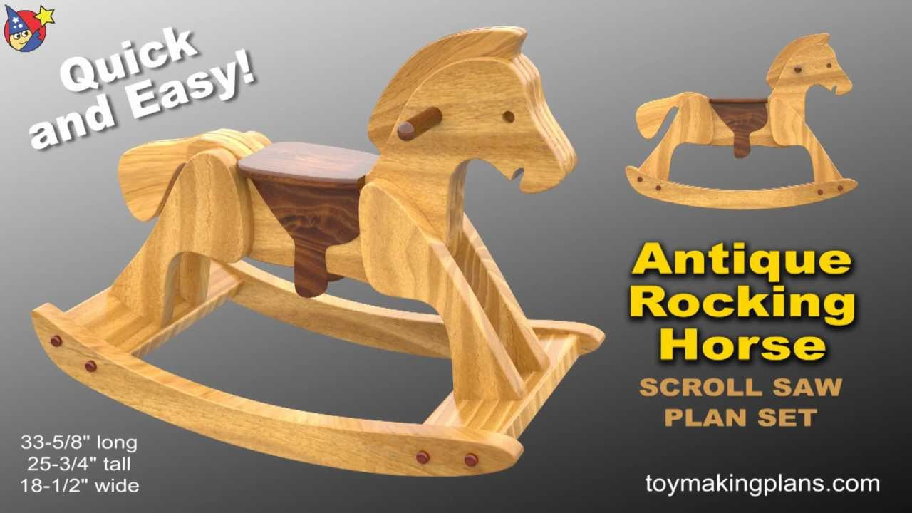 Best ideas about DIY Rocking Horse Plans
. Save or Pin Wood Toy Plans Heirloom Rocking Horse Now.