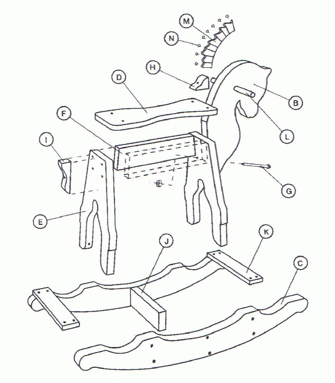 Best ideas about DIY Rocking Horse Plans
. Save or Pin Rocking Horse Plans Diy DIY Blueprint Plans Download diy Now.