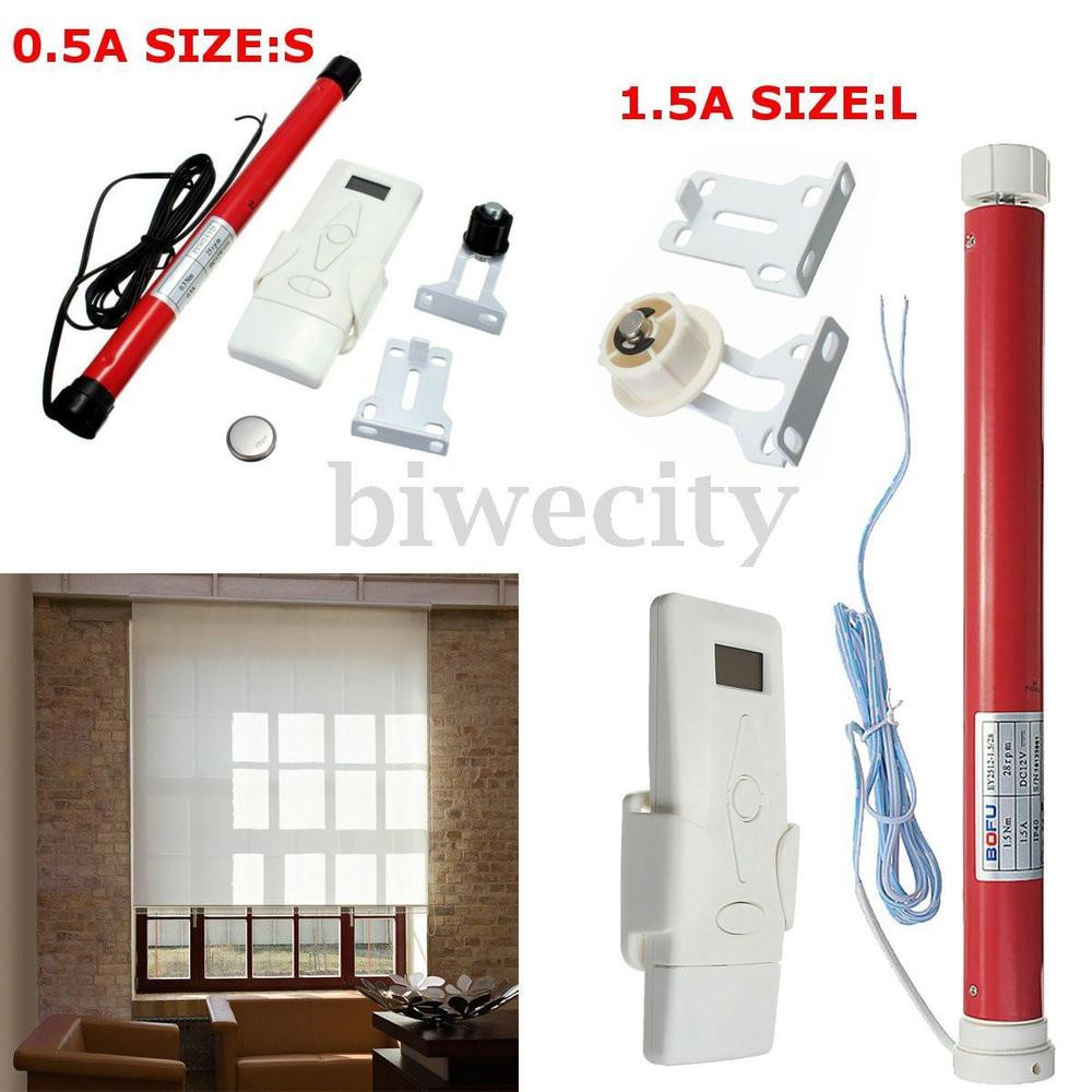 Best ideas about DIY Roller Shades Kit
. Save or Pin 2 Size 12V DIY Electric Roller Blind Shade Tubular Motor Now.