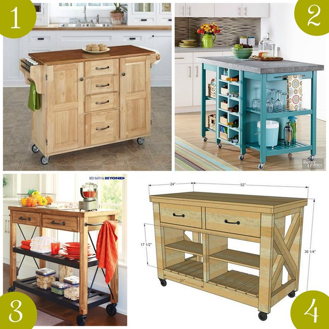 Best ideas about DIY Rolling Kitchen Island
. Save or Pin Custom DIY Rolling Kitchen Island Reality Daydream Now.