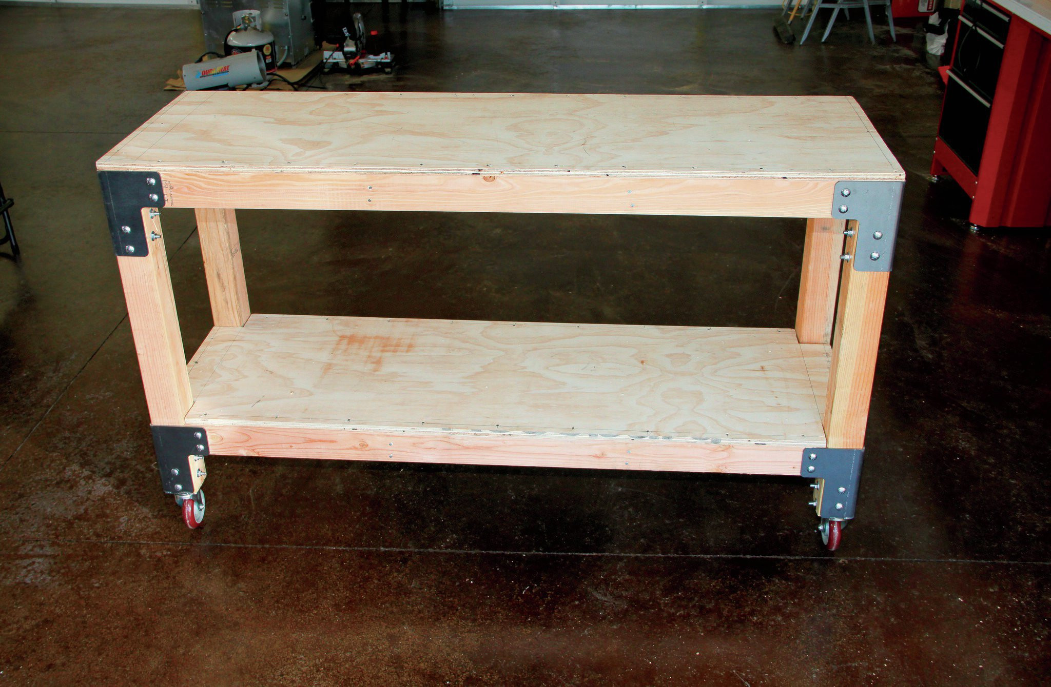 Best ideas about DIY Rolling Workbench
. Save or Pin DIY Workshop Workbench Hot Rod Network Now.