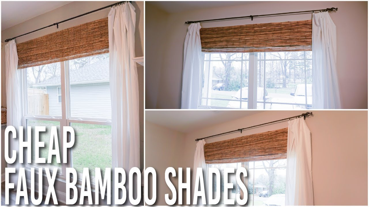 Best ideas about DIY Roman Shades Kit
. Save or Pin DIY Faux Bamboo Roman Shades Hack Inexpensive and Easy Now.